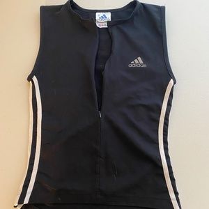 Adidas Shell Workout Top, Partial Zip up MEDIUM, Used